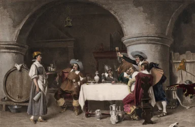In den Weinkellern von Brindisi